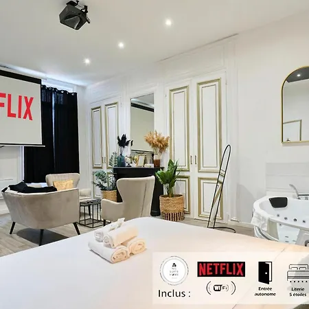 Ng Prestige - Lille I Centre I College - Balneo - Netflix - Wifi *